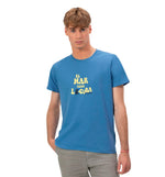 Camiseta M/C Casual El Pulpo El Mar Todo Lo-Cura