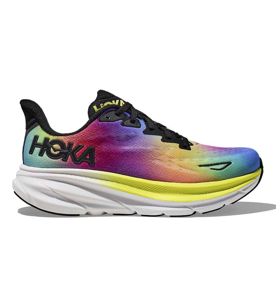 Tenis Hoka Running Clifton 9 Negro Mujer