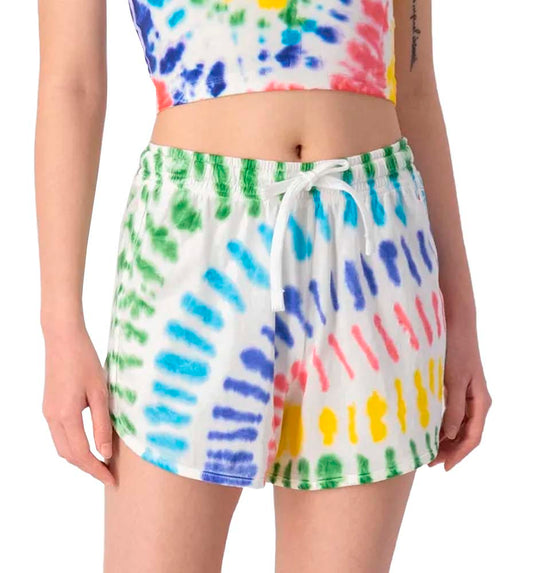 Short Casual_Mujer_CHAMPION Tie-Dye High-Waist Shorts
