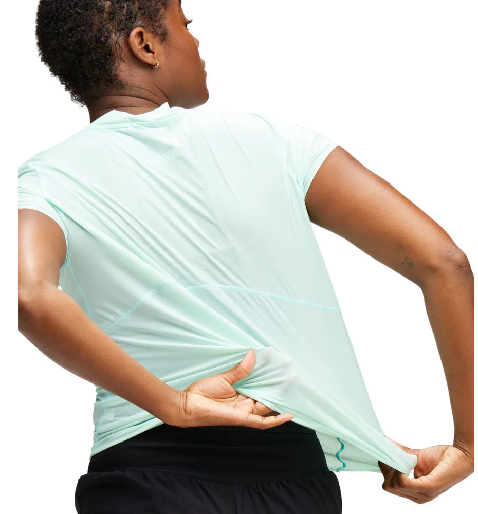 T-shirt M/c Running_Woman_HOKA Performance Run Short Sleeve