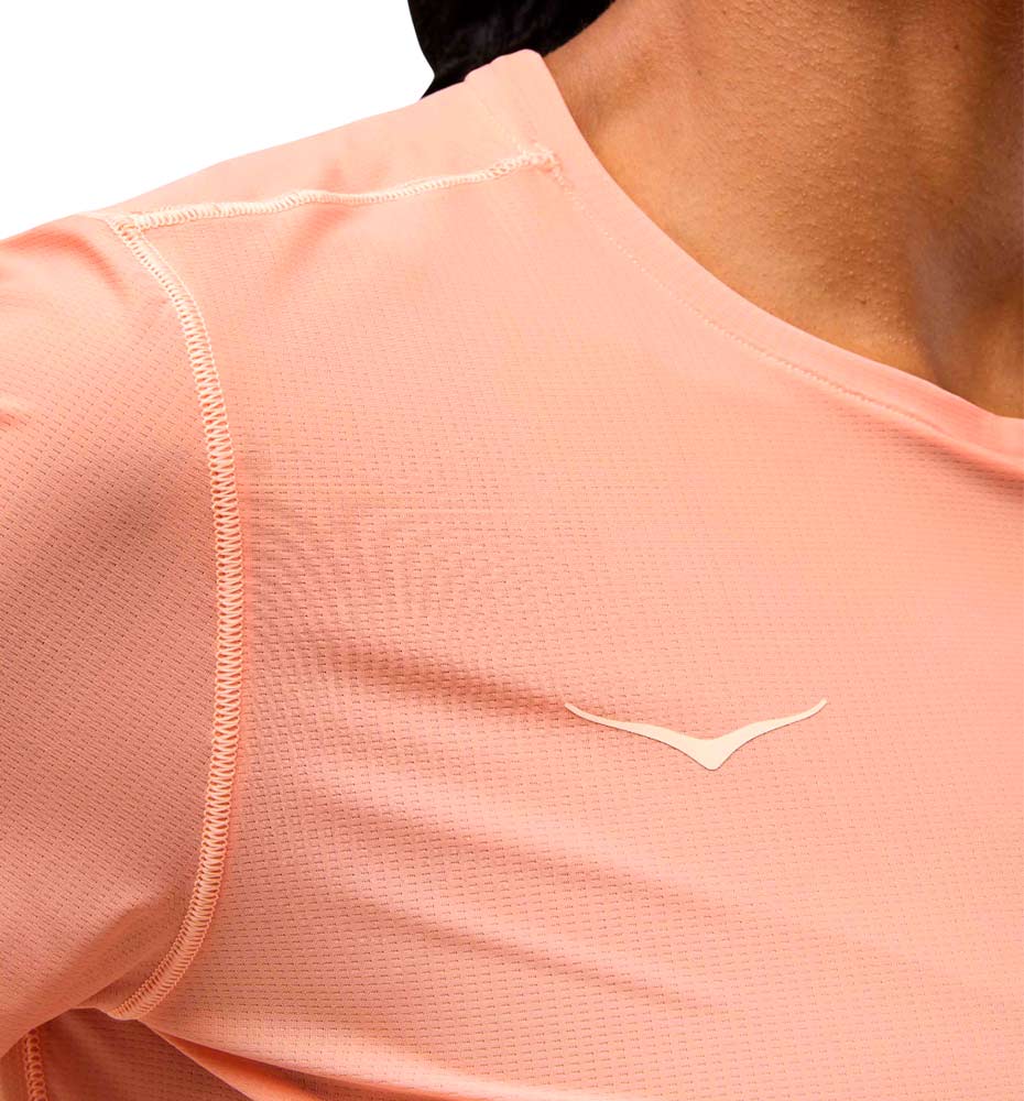 T-shirt M/c Running_Woman_HOKA Performance Run Short Sleeve