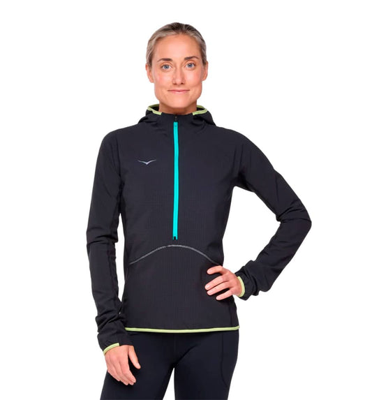 HOKA Women's Trail Hoodie W Skyglow Half-zip Hoodie