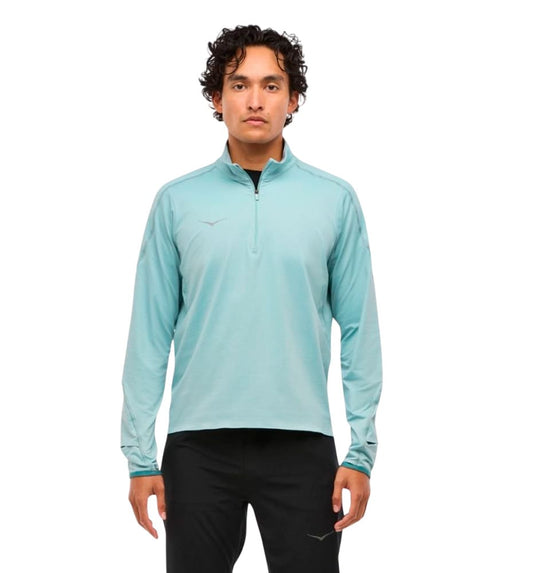 T-shirt M/l Running_Men_HOKA Glide Tech Quart Zip