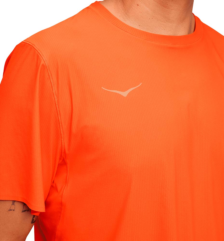 Camiseta M/c Running_Hombre_HOKA Airolite Short Sleev