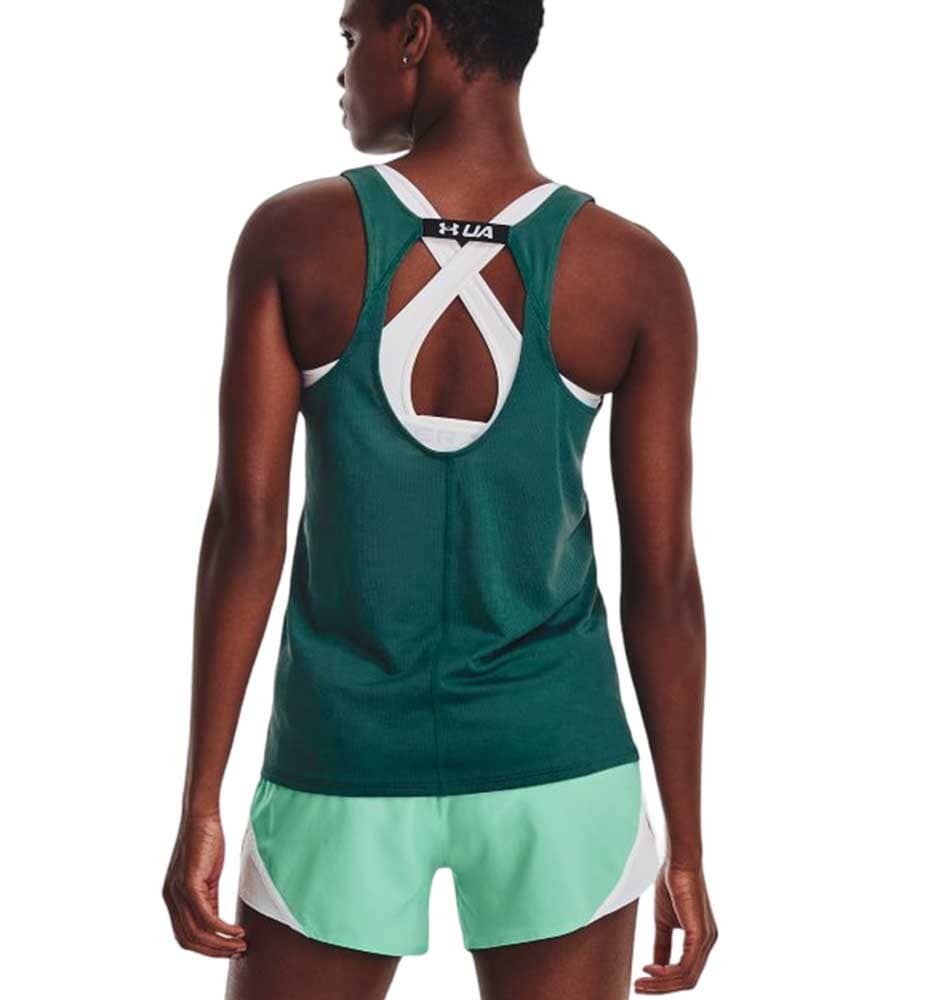 Running_Woman_UNDER ARMOR Ua Fly By Tank Sleeveless T-shirt