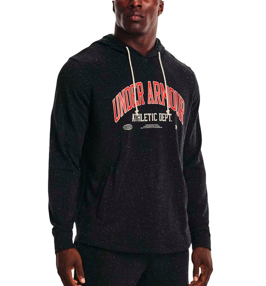 Hoodie Casual Hooded Sweatshirt_Men_UNDER ARMOR Rival Try Athlc Dept Hd