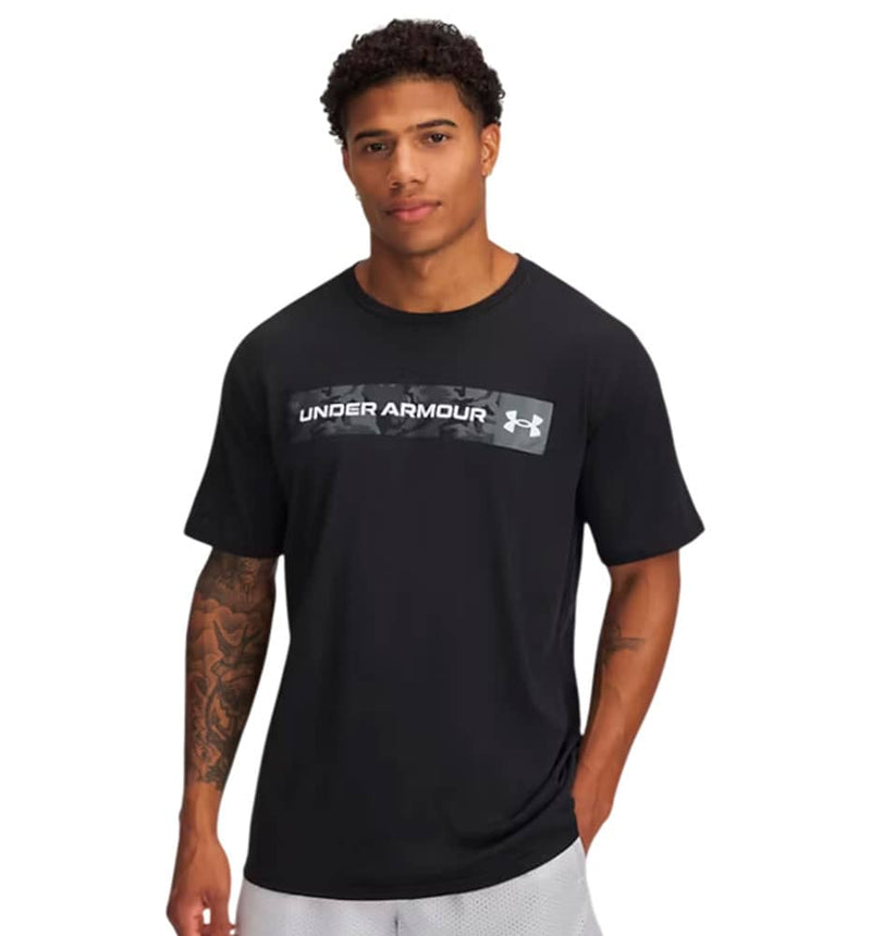 Men's Casual T-Shirt - UNDER ARMOUR Camo Chest Stripe