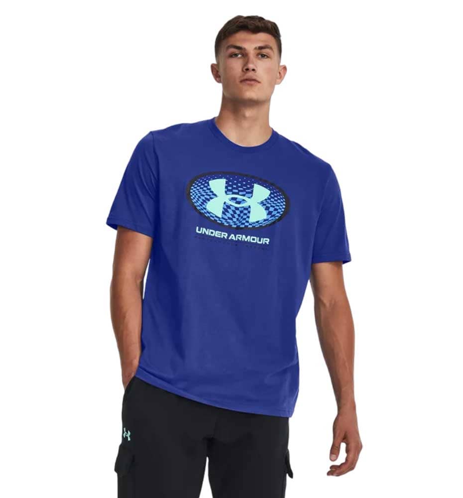 Camiseta M/c Fitness_Hombre_UNDER ARMOUR Multi-color Lockertag Ss