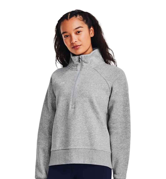Hoodie Sudadera Capucha Fitness_Mujer_UNDER ARMOUR Rival Fleece Hz
