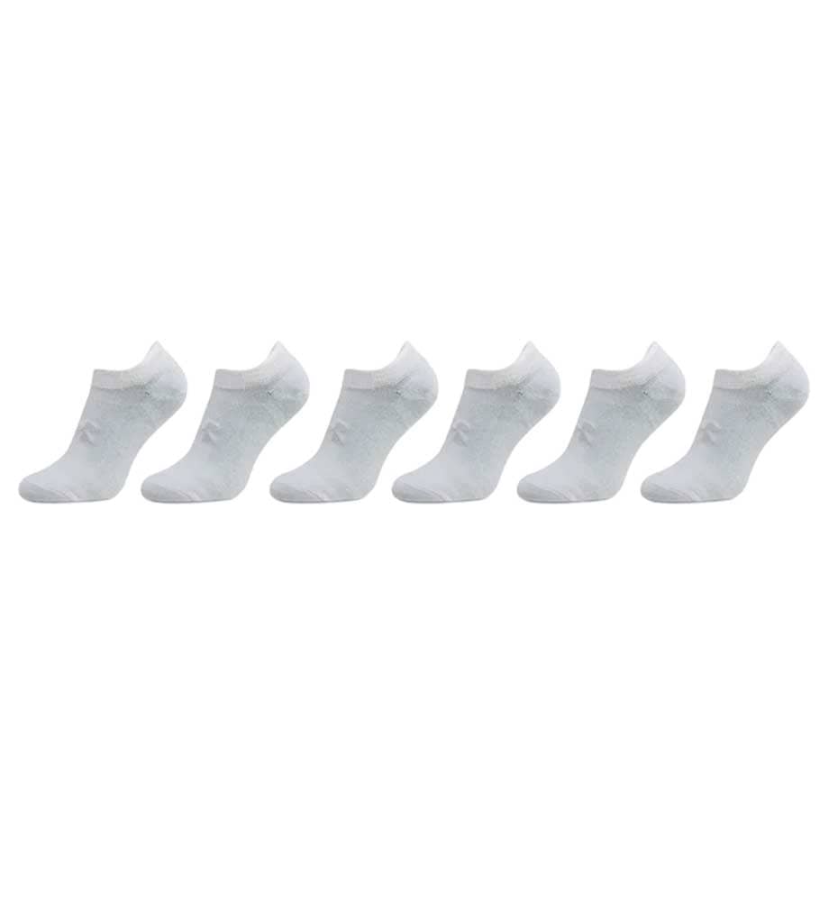 Fitness_Unisex_UNDER ARMOR Ua Essential No Show Socks 6pk
