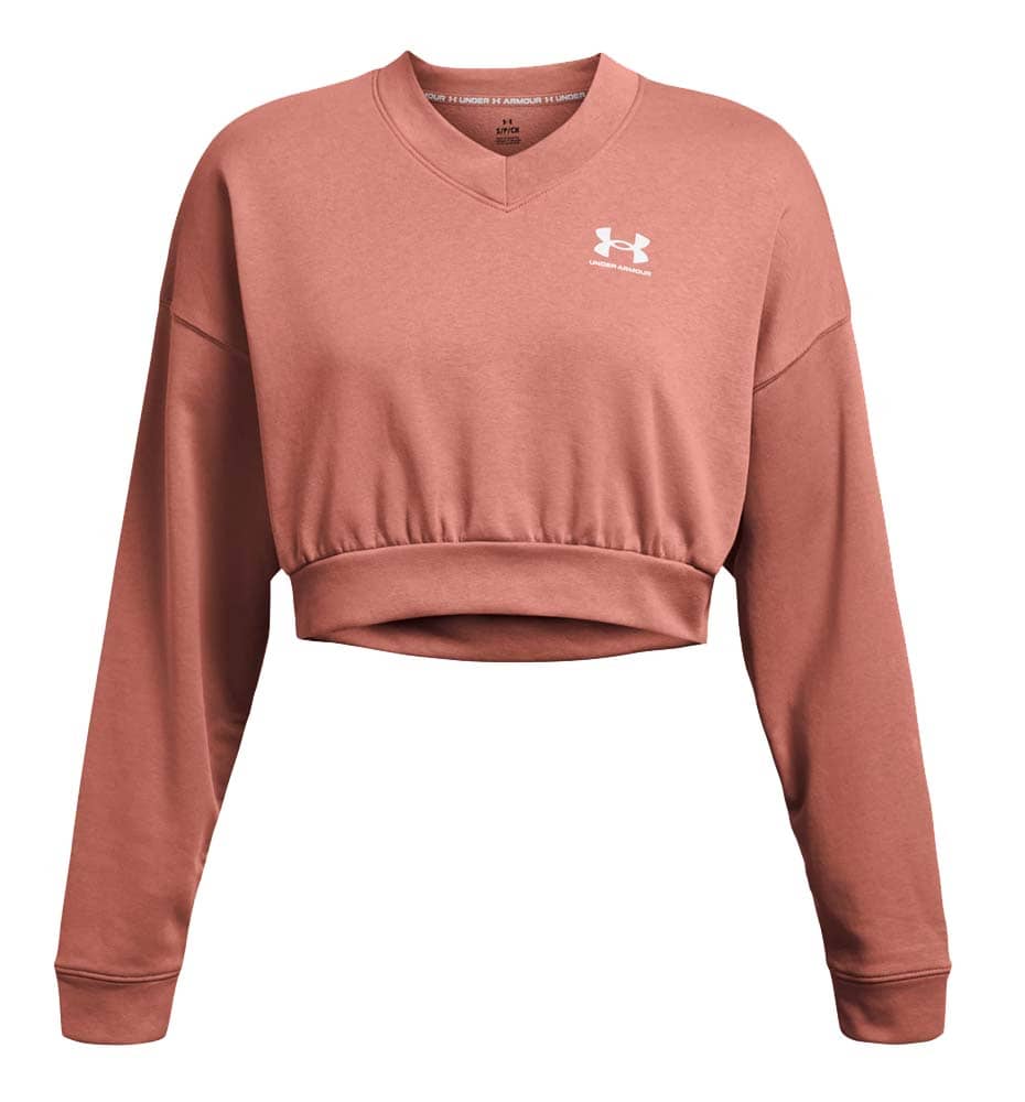 Fitness_Woman_UNDER ARMOR Ua Rival Terry Os Crop Crw Sweatshirt