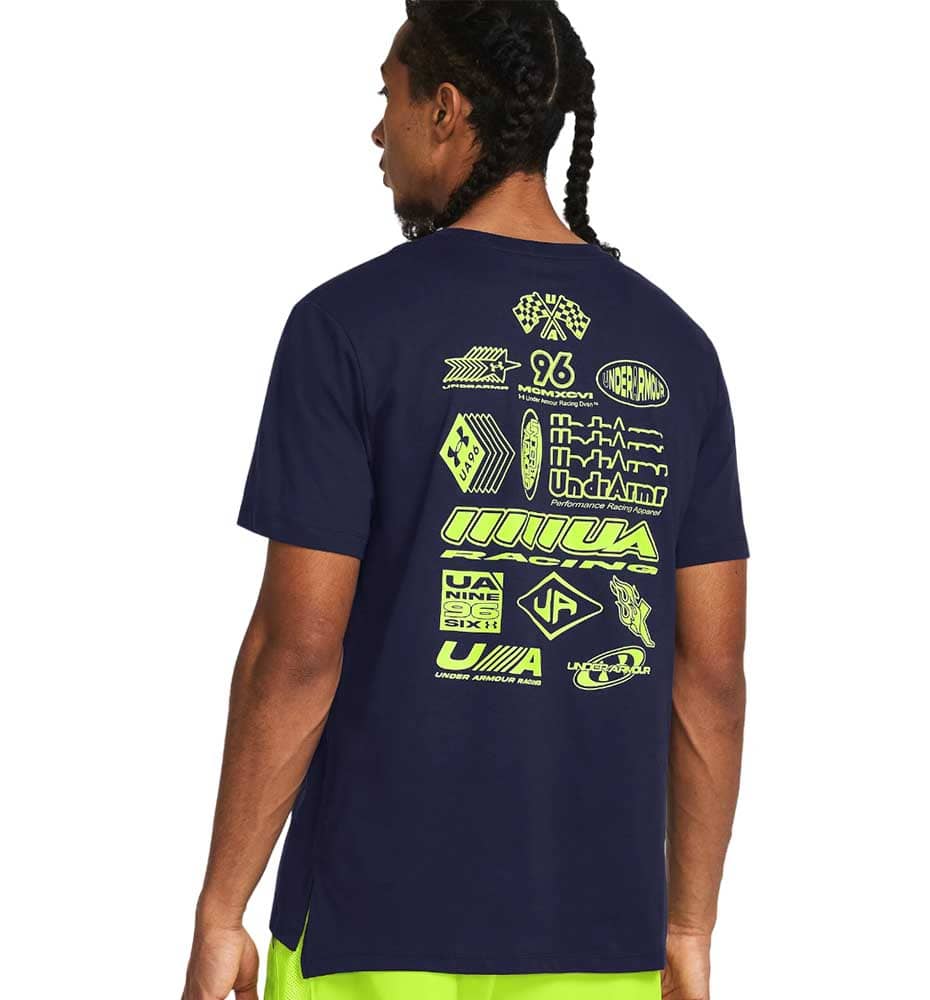 Camiseta M/c Running_Hombre_UNDER ARMOUR Ua Run Everywhere Wreath Ss