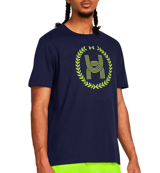 Camiseta Running_Hombre_UNDER ARMOUR Run Everywhere Wreath