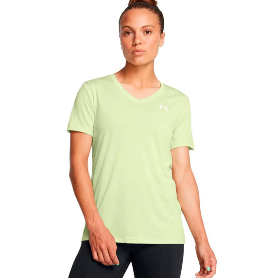 T-shirt M/c Fitness_Woman_UNDER ARMOR Tech Ssv- Twist
