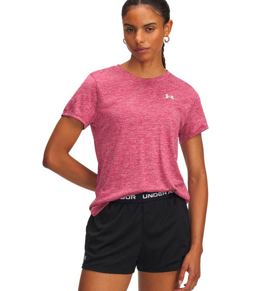 T-shirt M/c Fitness_Woman_UNDER ARMOR Tech Ssc- Twist