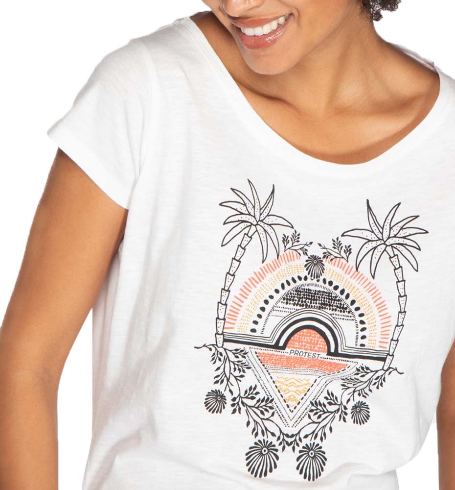 T-shirt M/c Casual_Woman_PROTEST Freestyler T-shirt