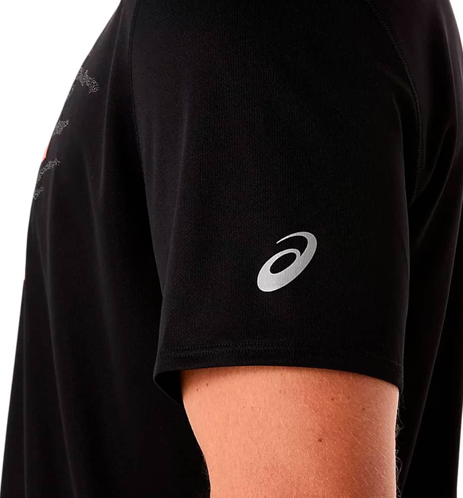 T-shirt M/c Running_Men_ASICS Fujitrail Logo Ss Top