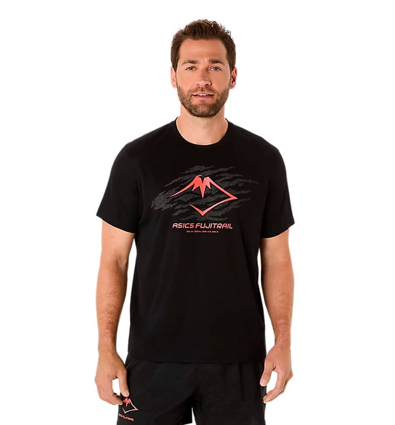 Camiseta M/C Running Asics Fujitrail Logo Ss Top