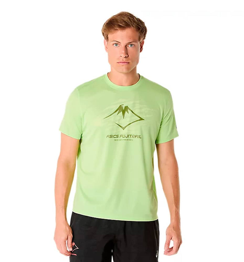 Camiseta M/C Running Asics Fujitrail Logo Ss Top