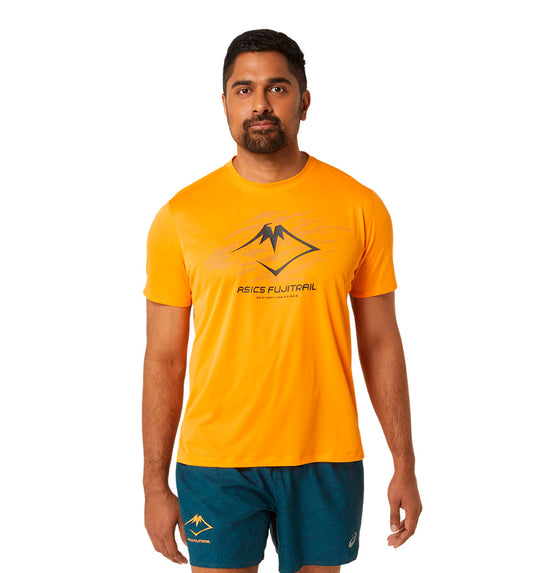 Camiseta M/c Running_Hombre_ASICS Fujitrail Logo Ss Top