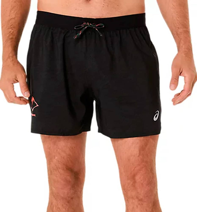 Running Shorts Asics Fujitrail All Over Print 5in Sho