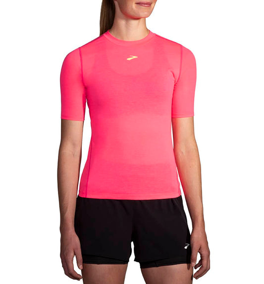 T-shirt M/c Running_Woman_BROOKS High Point Short Sleeve