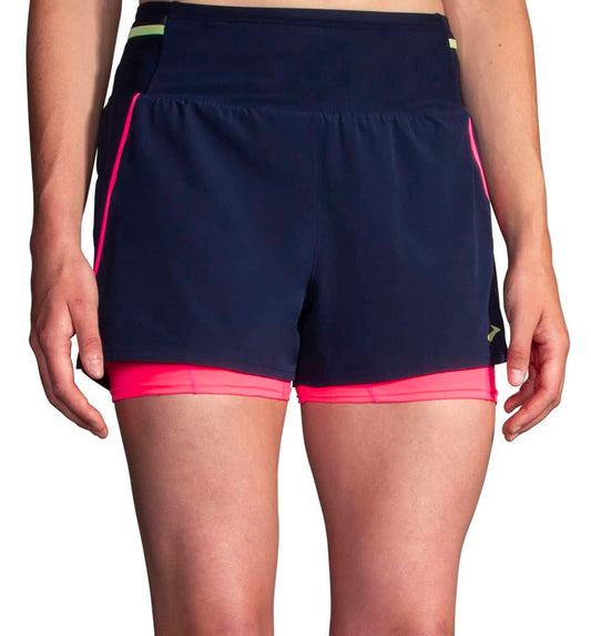 Running Shorts_Women_BROOKS High Point 3 2-in-1 Short 2.0