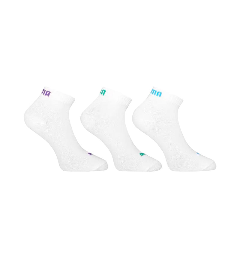 Puma Unisex Quarter Plain Casual Socks