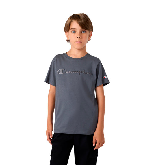 Casual T-Shirt_Boy_CHAMPION Ss Tee