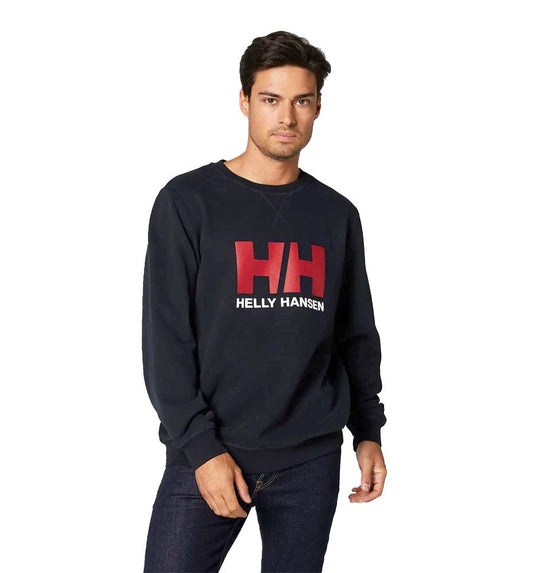 Casual_Men's Sweatshirt_HELLY HANSEN Logo Crew Sweat