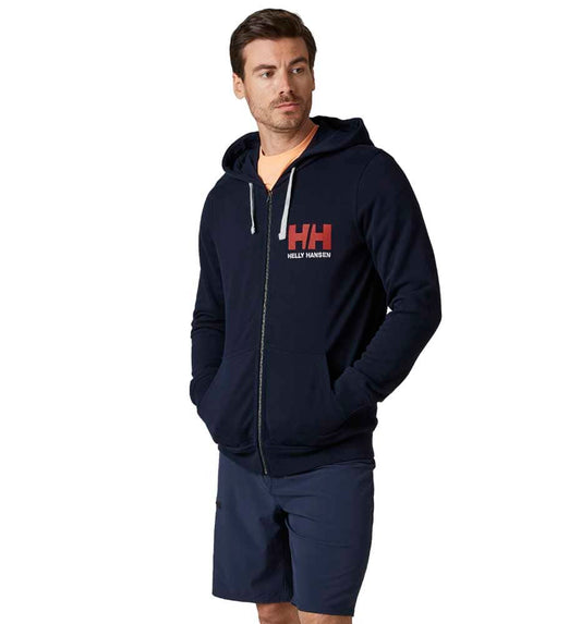 Chaqueta Casual_Hombre_HELLY HANSEN Hh Logo Full Zip Hoodie