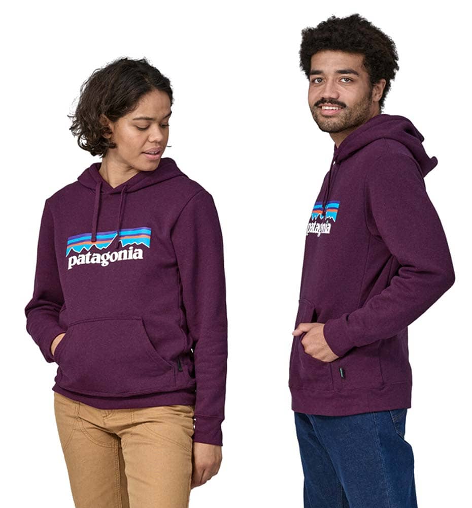 Hoodie Sudadera Capucha Outdoor Unisex PATAGONIA P 6 Logo Uprisal