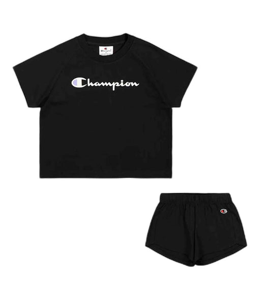 Conjunto - Short & Shirt Casual_Niña_CHAMPION Set