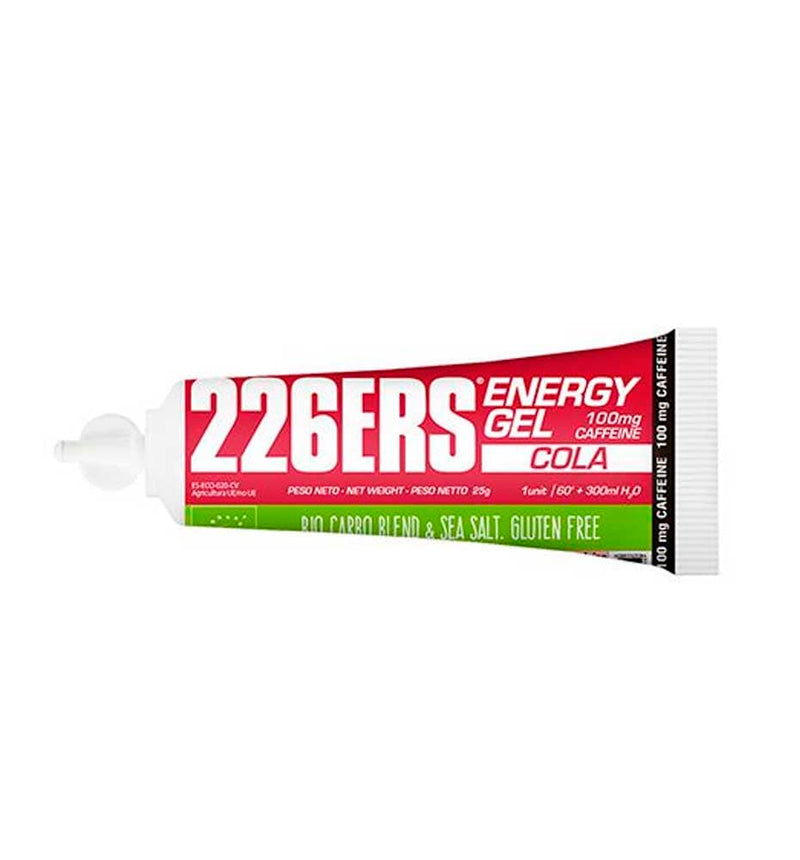 Recuperação Running 226ers Energy Gel Bio 25gr 100mg Caf Co