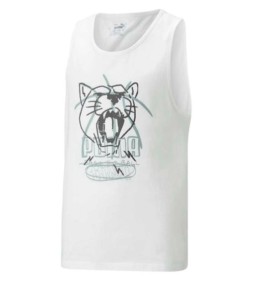 Casual Tank Top_Boy_PUMA Basketball Tank B