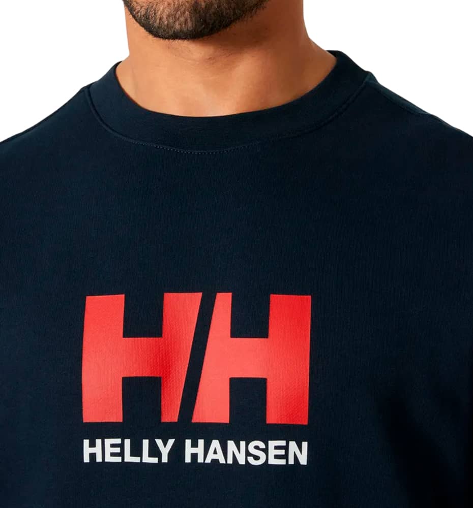 Men's Casual Sweatshirt - HELLY HANSEN Hh Logo Crew Sweatshirt