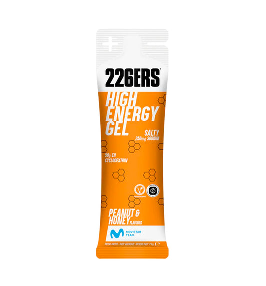 226ers High Energy Gel Salty Peanut Running Recovery &