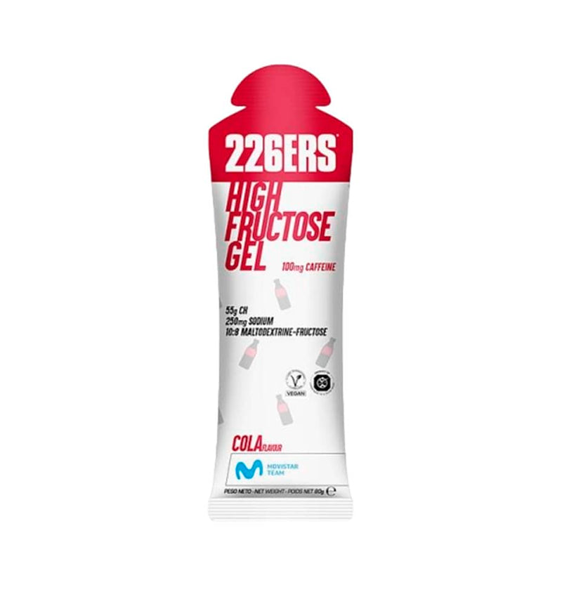 Recuperación Running 226ers High Fructose Gel 80gr Caffe Col