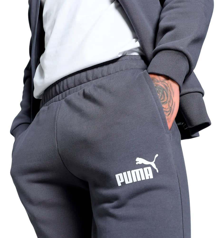 Tracksuit Casual_Men_PUMA Clean Sweat Suit Fl