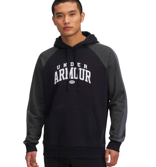 Hoodie Casual Hooded Sweatshirt_Men_UNDER ARMOUR Ua Rival Flc Cb Hood