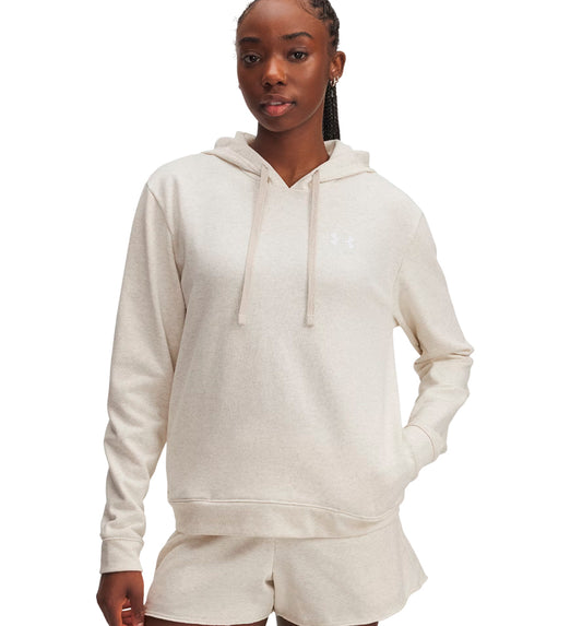 Hoodie Casual Hooded Sweatshirt_Women_UNDER ARMOUR UA Rival Terry Hoodie