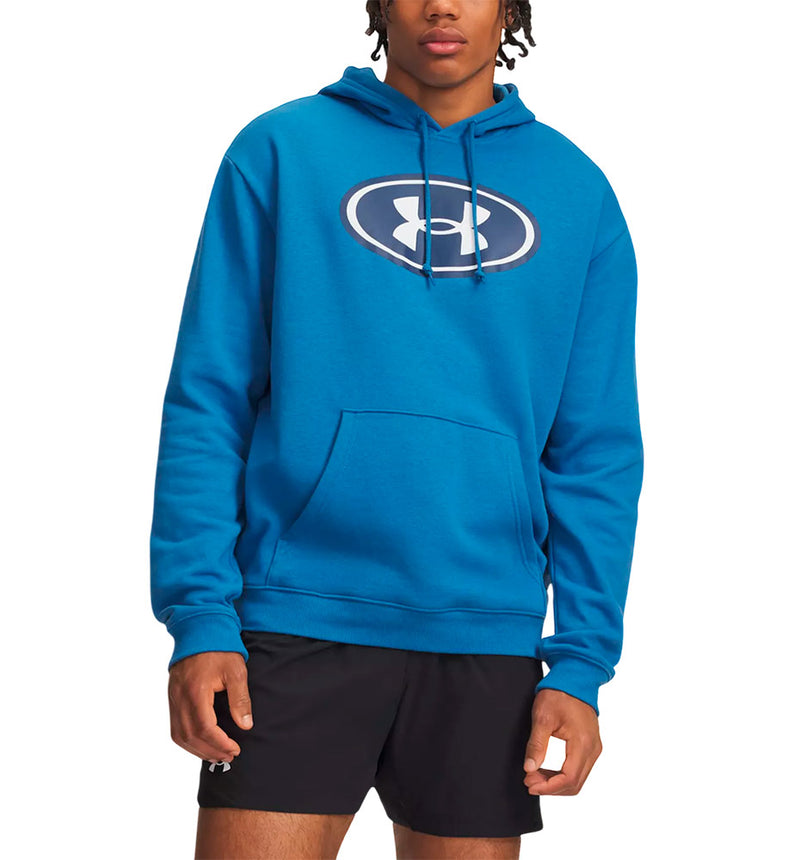 Hoodie Sudadera Capucha Casual Under Armour Rival Fleece Branded