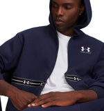 Hoodie Sudadera Capucha Casual Under Armour Icon Flc Taped
