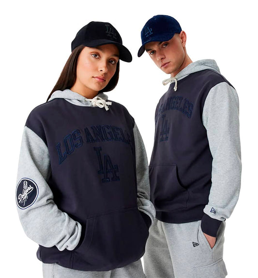 Hoodie Sweatshirt Hood Casual_Men_NEW ERA Mlb Team Patch Os Hoody Losdod