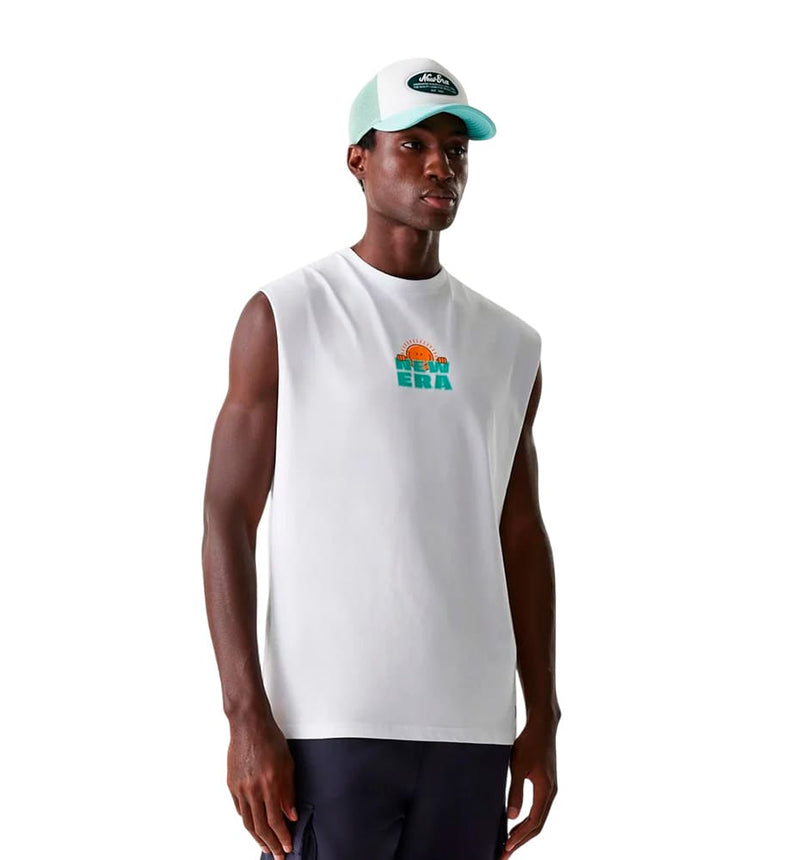 Camiseta Sin Mangas Casual New Era Ne Outdoor Grphc Slvlss Tee Nw