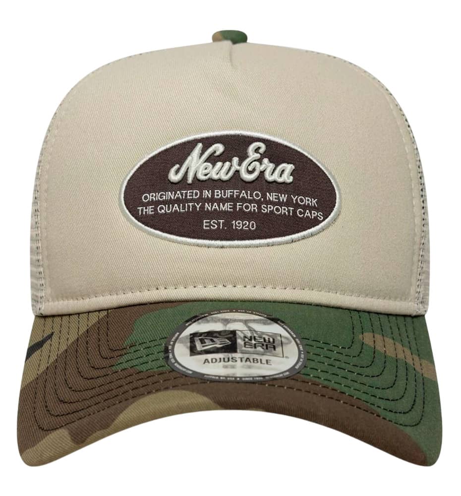 Gorra Casual_Hombre_NEW ERA Oval Patch Camo Trucker