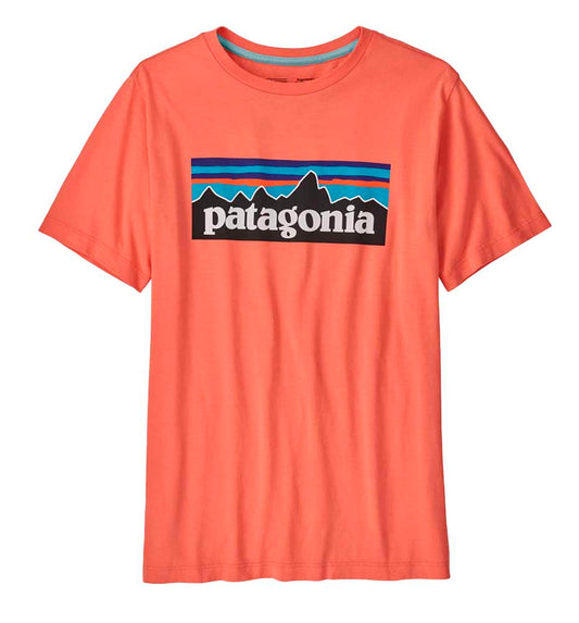 Children's T-shirt Outdoor_Unisex_PATAGONIA P-6 Logo T-shirt