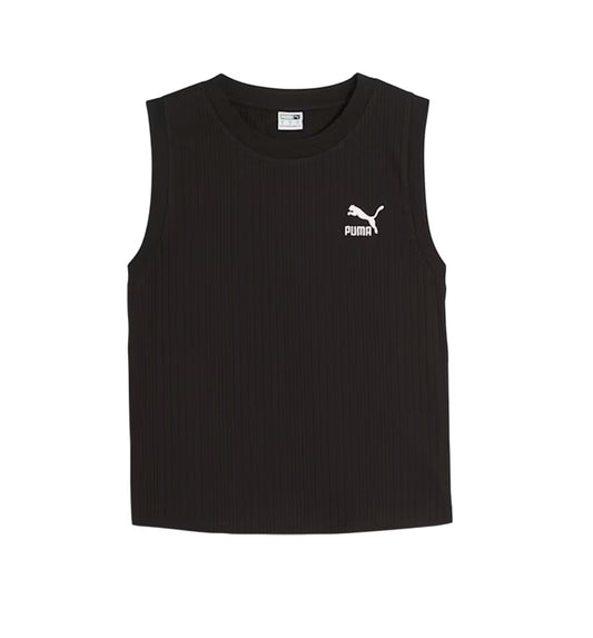 Casual Tank Top_Women_PUMA Classics Ribbed Relaxed Tank