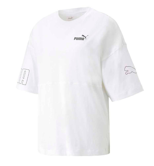 T-shirt M/c Casual_Woman_Puma Power Colorblock Tee