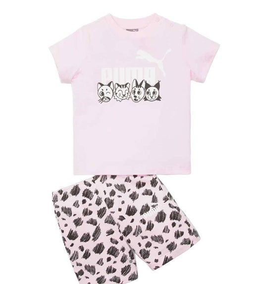 Conjunto - Short & Shirt Casual_Bebe_PUMA Ess Puma Mates Infants Set